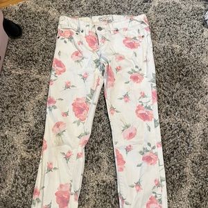 Free people floral jeans